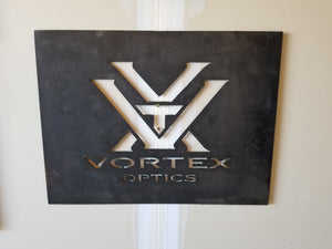 Vortex Metal Signs