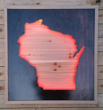 Wisconsin Colored Light Box
